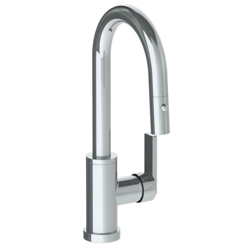 Watermark 71-9.3PG2-LLD4 Deck Mounted 1 Hole Gooseneck Prep Faucet With Pull Down Spray - Parent