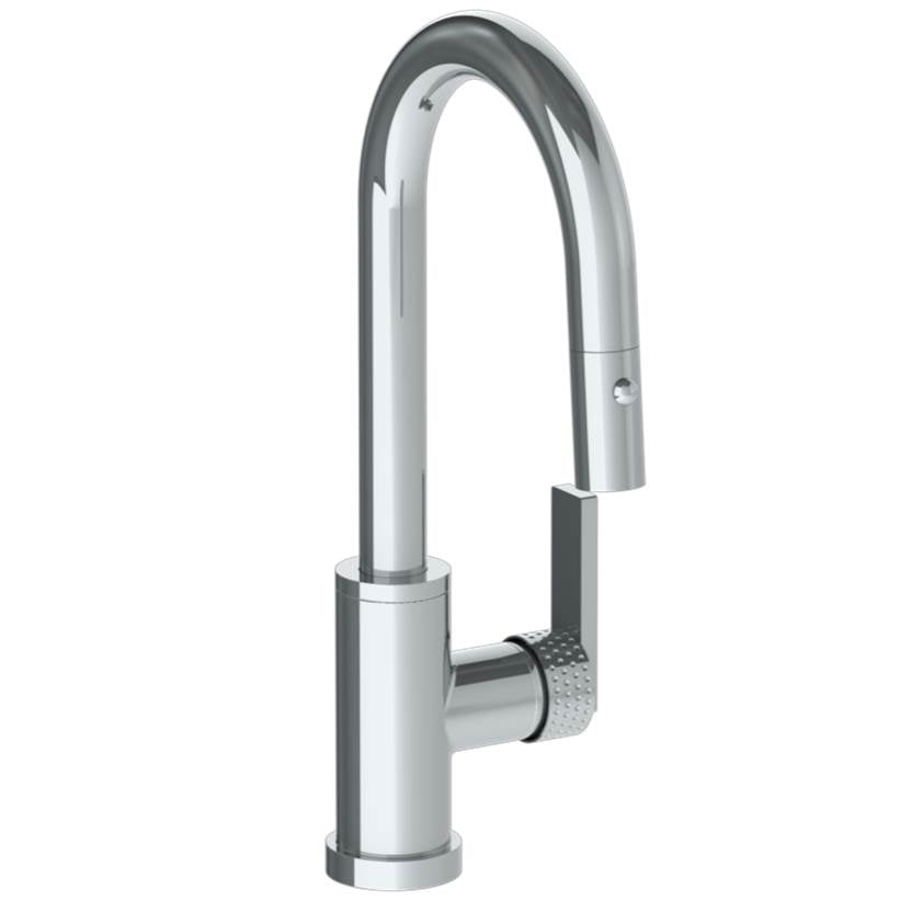 Watermark 71-9.3PG2-LLP5 Deck Mounted 1 Hole Gooseneck Prep Faucet With Pull Down Spray - Parent