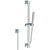 Watermark 71-HSPB1-LLP5 Lily Positioning Bar Shower Kit With Slim Hand Shower & 69" Hose