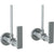 Watermark 71-MAS1-LLD4 Lily Lavatory Angle Stop Kit -1/2" Compression X 3/8" Od Compression - Parent