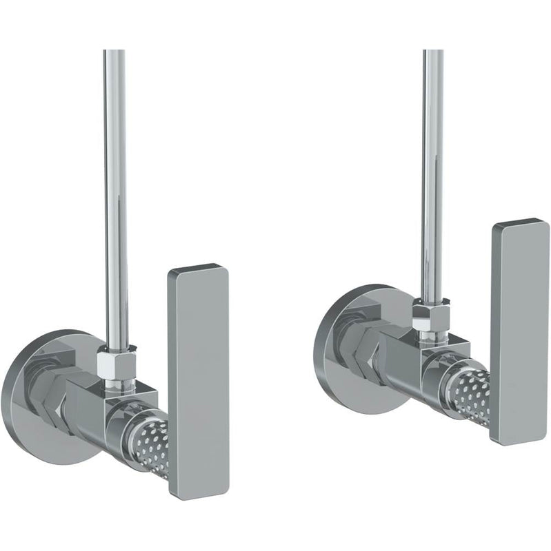 Watermark 71-MAS1-LLP5 Lily Lavatory Angle Stop Kit -1/2" Compression X 3/8" Od Compression