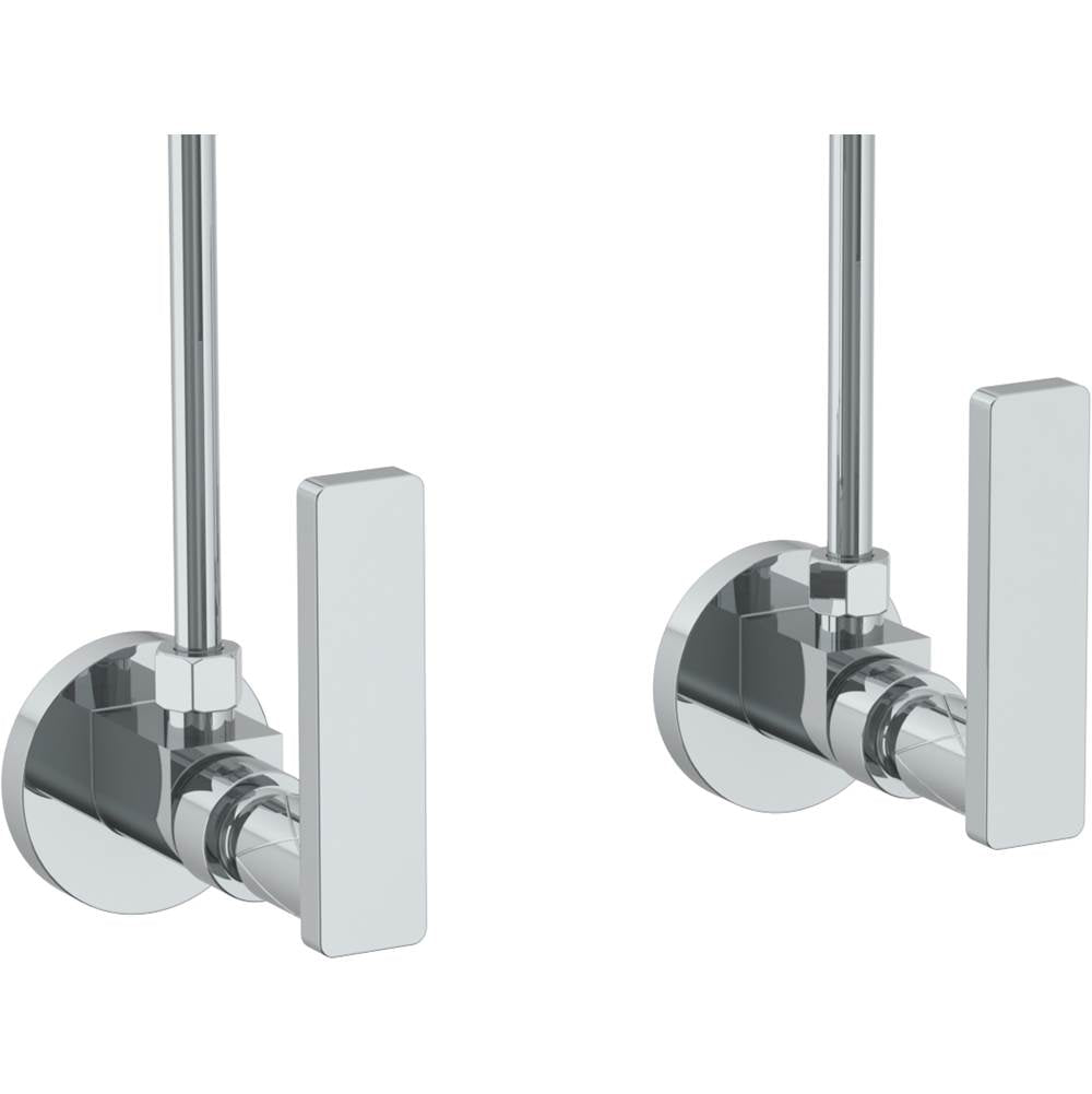 Watermark 71-MAS2-LLD4 Lily Lavatory Angle Stop Kit -1/2" IPS X 3/8" Od Compression