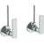 Watermark 71-MAS2-LLD4 Lily Lavatory Angle Stop Kit -1/2" IPS X 3/8" Od Compression