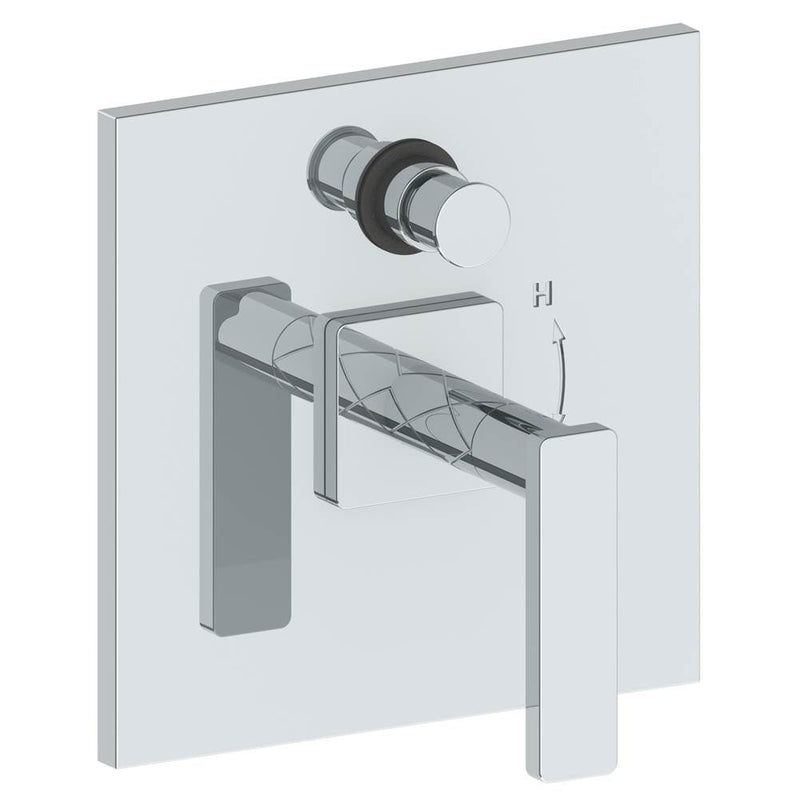 Watermark 71-P90-LLD4 Lily Wall Mounted Pressure Balance Shower Trim With Diverter 7" Diameter