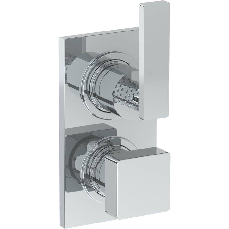 Watermark 71-T25-LLP5 Lily Wall Mounted Thermostatic Shower Trim With Built-In Control 3-1/2" X 6-1/4"