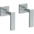 Watermark 71-WTR2-LLD4 Lily Wall Mounted 2-Valve Shower Trim
