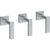 Watermark 71-WTR3-LLP5 Lily Wall Mounted 3-Valve Shower Trim - Parent