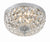 Crystorama 710-CL-I 2 Light Clear Italian Crystal Ceiling Mount - Parent
