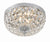 Crystorama 710-CL-MWP 2 Light Hand Cut Crystal Ceiling Mount - Parent
