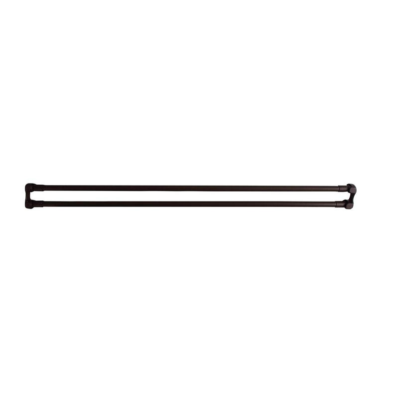 Barclay 7100D-72 72 Straight Double Shower Curtain Rod With Flanges - Parent