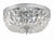 Crystorama 712-CL-SAQ 3 Light Spectra Crystal Ceiling Mount - Parent