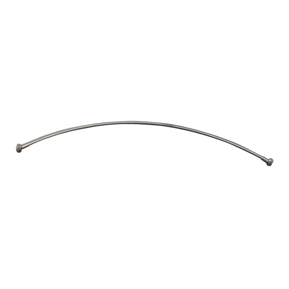 Barclay 7120-48  Curved 48 Shower Rod With Flange