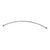 Barclay 7120-72  Curved 72 Shower Rod With Flange