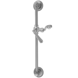 Jaclo 7124 24" Traditional Wall Bar With Hex Lever Handle