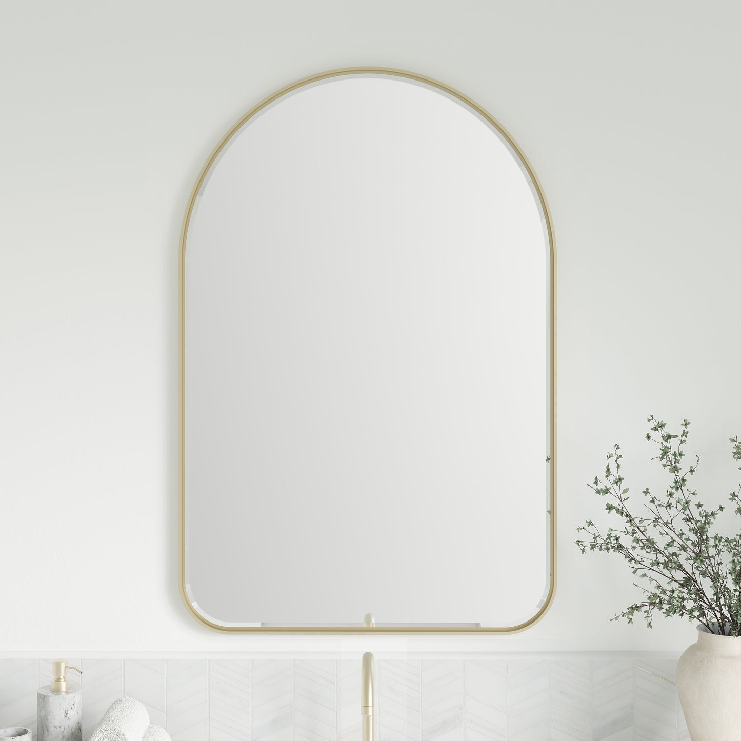 James Martin 715-MA24 Rohe 24" Arched Mirror - Parent
