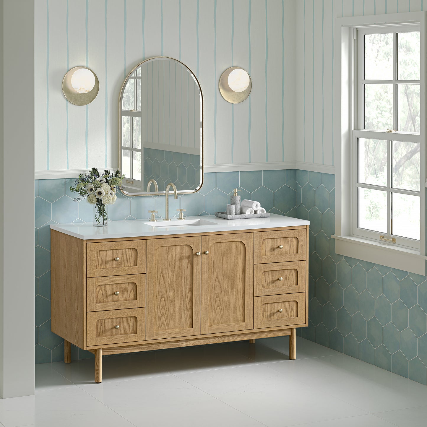 James Martin 715-MA24 Rohe 24" Arched Mirror - Parent