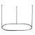Barclay 7152-54 54 Oval Shower CurtainRing