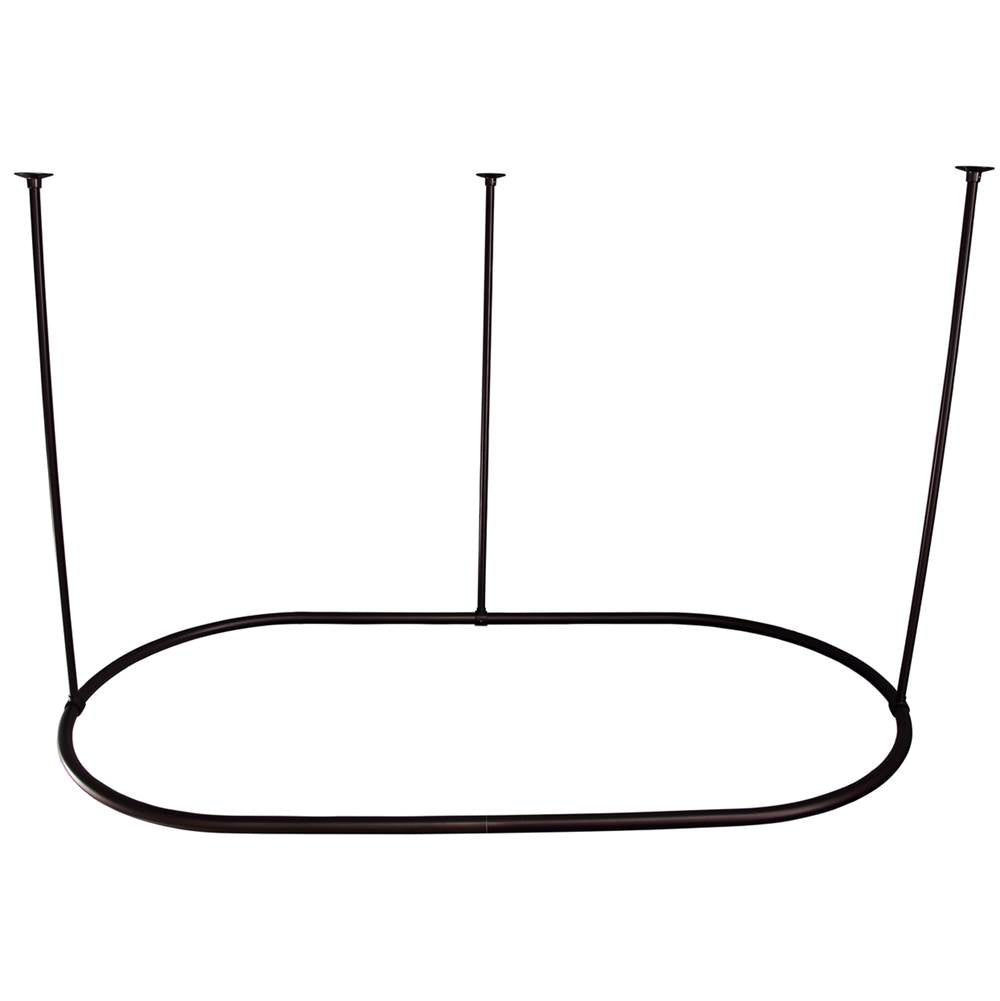 Barclay 7152-48 48 Oval Shower CurtainRing