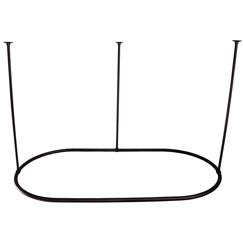 Barclay 7152-48 48 Oval Shower CurtainRing