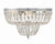 Crystorama 718-CL-SAQ 4 Light Spectra Crystal Ceiling Mount - Parent