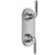 Santec 7199CK-TM Trim - 1/2" Thermostatic Trim with Volume Control and 3-Way Diverter