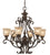 Crystorama 7416-BU Norwalk 6 Light Chandelier - Bronze Umber