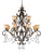Crystorama 7512-BU-CL-MWP Norwalk 12 Light Clear Crystal Chandelier - Bronze Umber