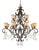 Crystorama 7512-BU-CL-S Norwalk 12 Light Swarovski Strass Crystal Chandelier - Bronze Umber