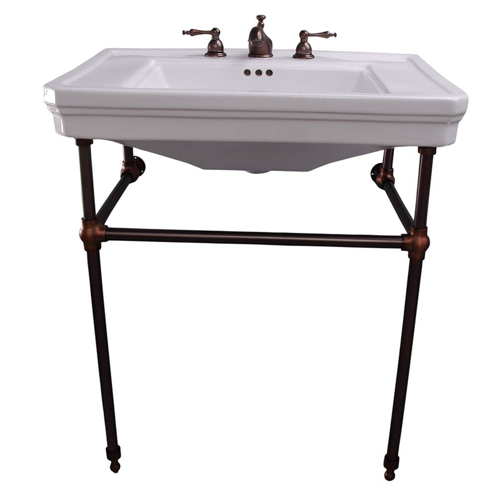 Barclay 752WH Drew 30 Console With Stand 8 Widespread Stand