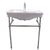 Barclay 754WH Drew 30 Console With Stand 1 Faucet Hole Stand