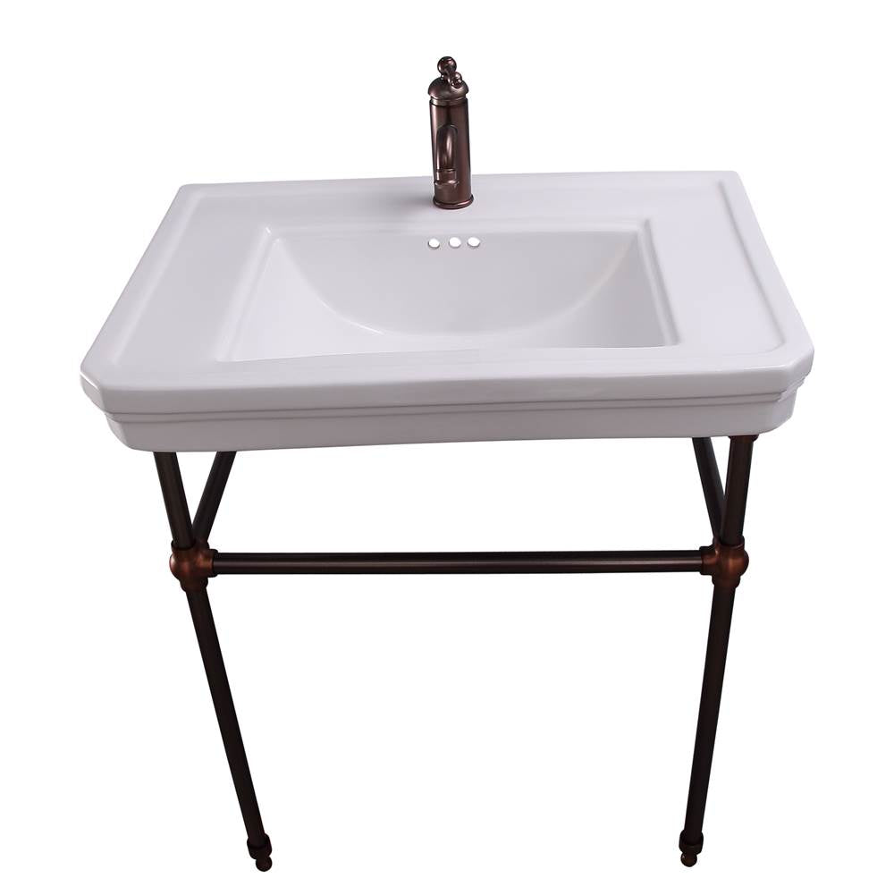 Barclay 754WH Drew 30 Console With Stand 1 Faucet Hole Stand
