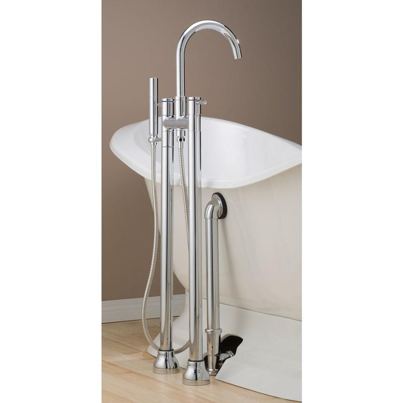 Cheviot 7565 Contemporary Dual-Post Free-Standing Tub Filler - Parent