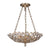 Crystorama 7584-DT Sterling 3 Light Chandelier - Distressed Twilight