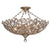 Crystorama 7587-DT_CEILING Sterling 5 Light Ceiling Mount - Distressed Twilight