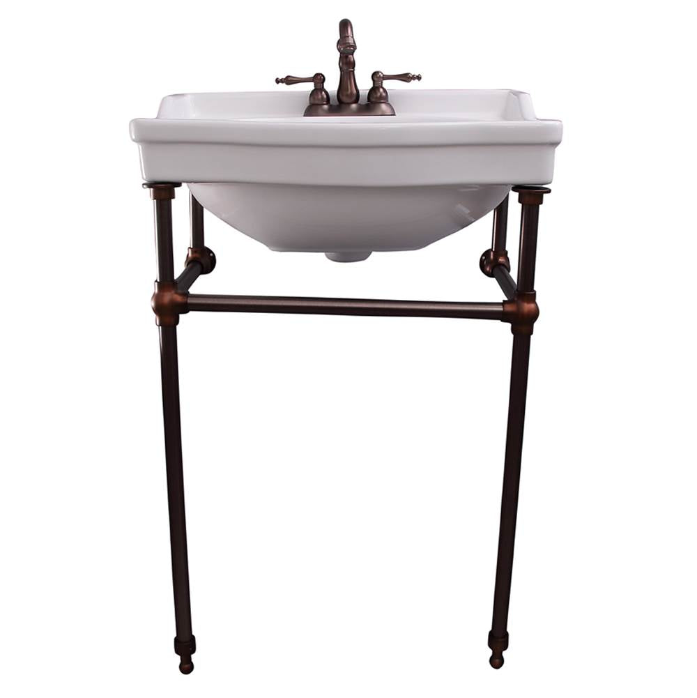 Barclay 756WH Ensal 30 Console With Stand 4" Centerset Stand