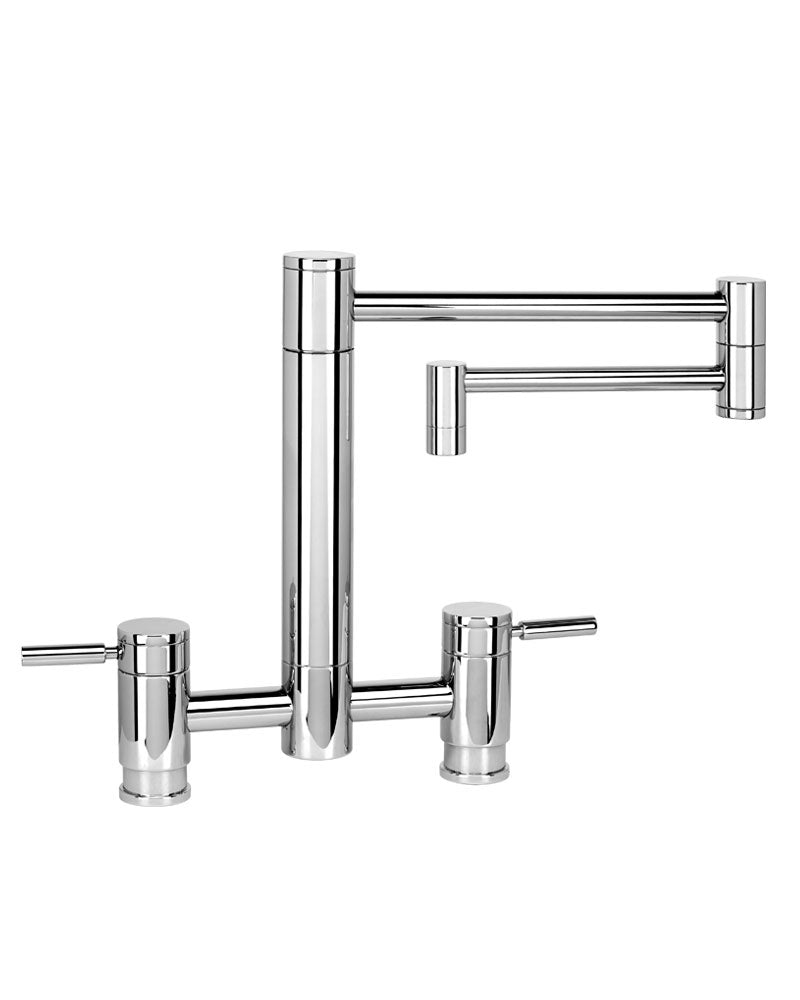 Waterstone 7600-18 Hunley Bridge Faucet - 18" Articulated Spout - Parent