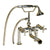 Barclay 7601-MC Deck Mount Tub Facuet With Cross Handles Hand Shower