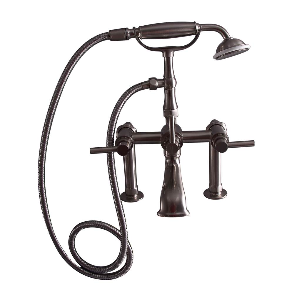 Barclay 7601-ML Deck Mount Tub Faucet With Lever Handles Hand Shower - Parent