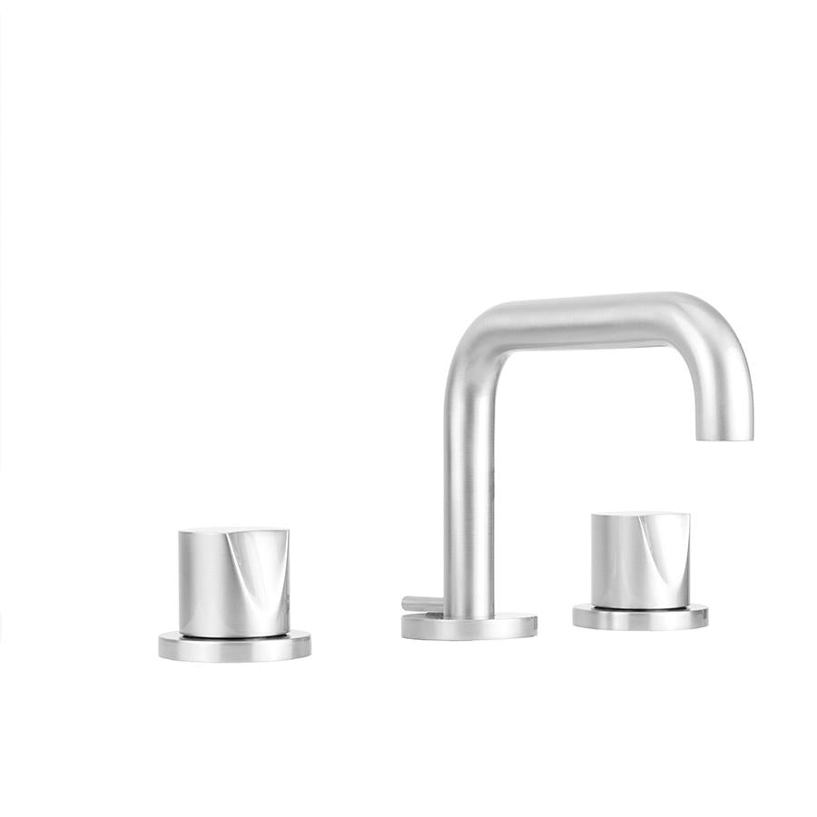 Jaclo 7772-T672-1.2 Downtown Contempo Slim Faucet With Round Escutcheons & Thumb Handles- 1.2 Gpm - Parent