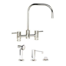 Load image into Gallery viewer, Waterstone 7825-4 Fulton Bridge Faucet 4Pc. Suite