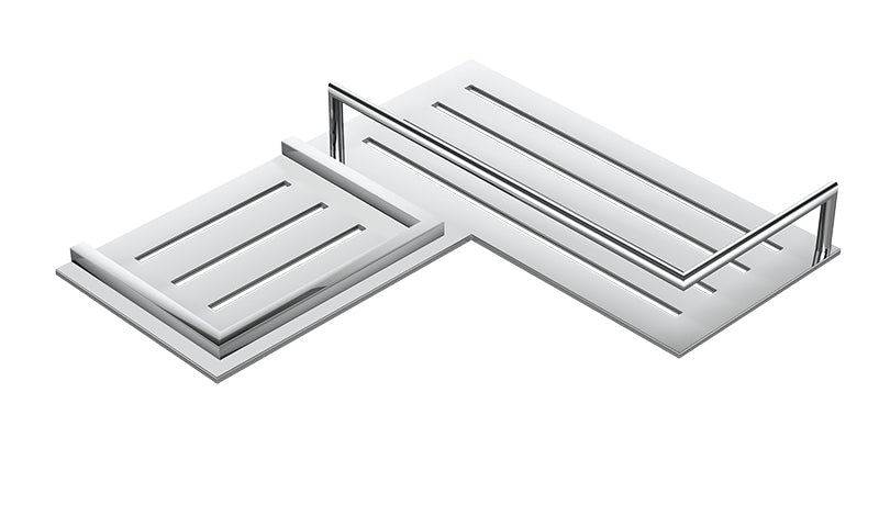 Neelnox Y-554CN2L Series 550 Shower Shelf Size  9.6 X 10.7 X 1.7 Inch - Parent