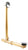 Westbrass 7931817-AF Above Floor Overflow with Tip-Toe Trim and 2-Hole Overflow Cover