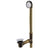 Westbrass 7931817CHM Patented Deep Soak Closing overflow with ADA Approved Tip-Toe Drain