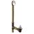 Westbrass 7941817H Illusionary Lift and Turn Bath Waste and Overflow with 17 gauge Brass Tubes and Cast Brass Tee and Elbows