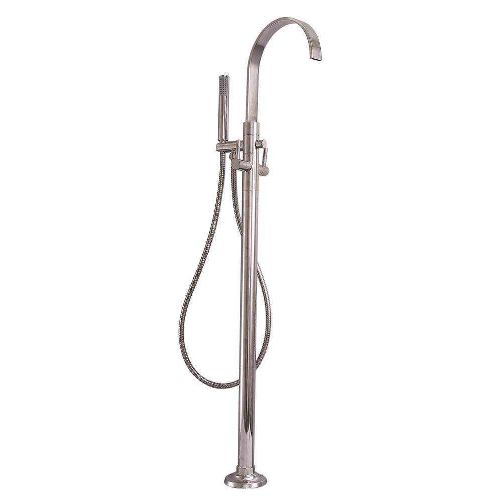 Barclay 7954-ML Dixville Free Standing Faucet With Metal Lever handles