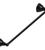 Rubinet 7BFM0 24 Towel Bar