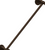 Rubinet 7BHX0 Towel Bar 24