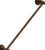 Rubinet 7BHX0 Towel Bar 24
