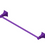 Rubinet 7CMQ0 30 Towel Bar