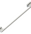 Rubinet 7CRT0 30 Towel Bar
